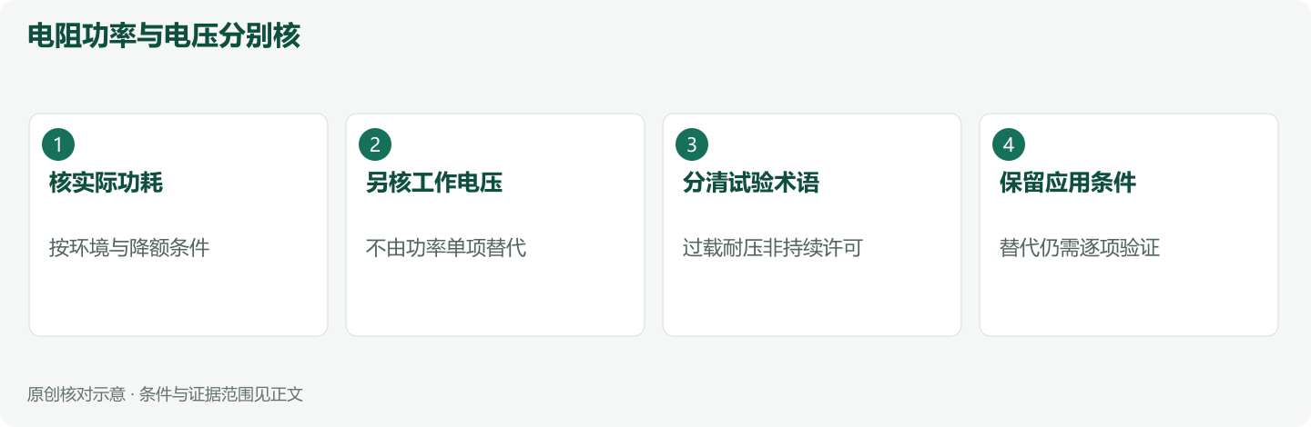 电阻功率与电压分别核